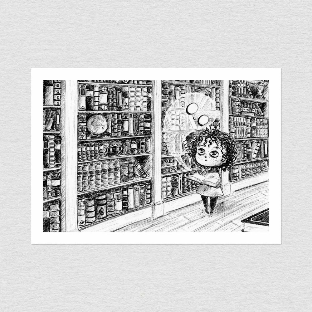 Unexpected Meeting at the Library